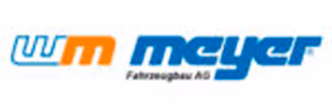 OMV Mksyef Logo mit orange und blauem Design auf weißem Hintergrund.